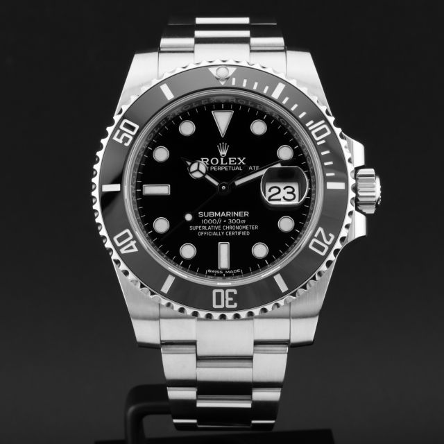 Rolex Submariner Date 116610LN, 40mm, Steel, Black Dial, Oyster Bracelet, Renewed