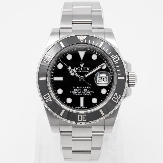 Rolex Submariner Date 116610LV Wristwatch, Black Dial, Black Bezel, Oyster Bracelet