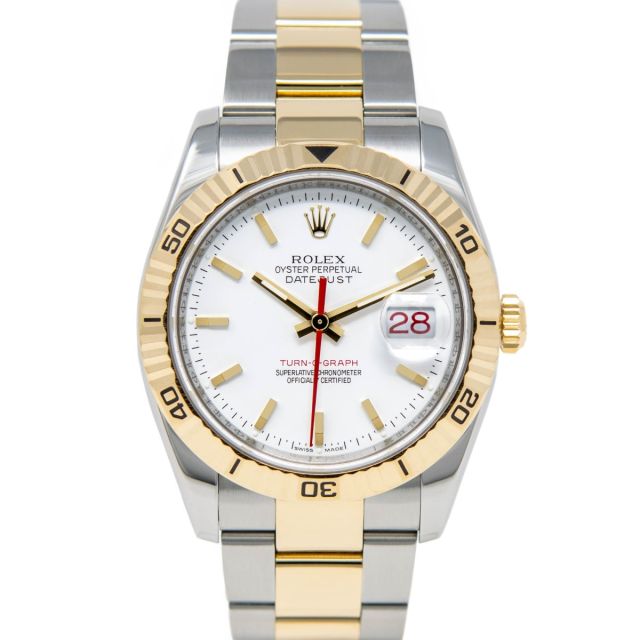 Buy Genuine Used Rolex Datejust 36 16233 Watch - White Dial | SKU 1687