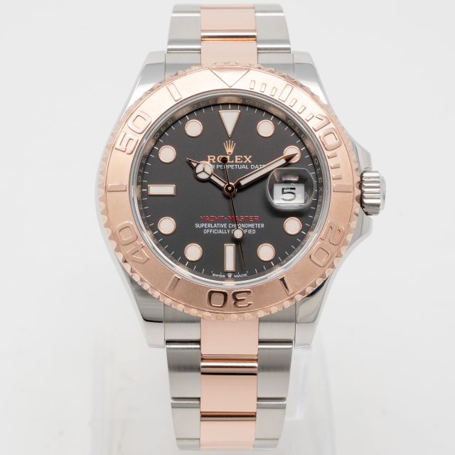 Rolex Yacht-Master 126621 Wristwatch, Intense Black Dial, Oyster Bracelet, Rotatable Bezel