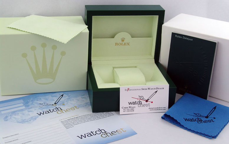is a rolex box worth anything