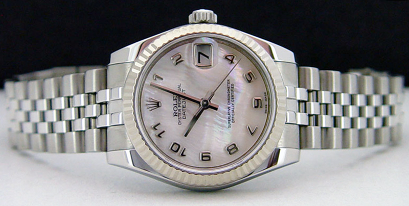 rolex datejust 31mm mother of pearl