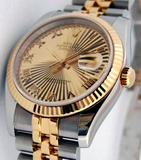rolex sunburst dial datejust