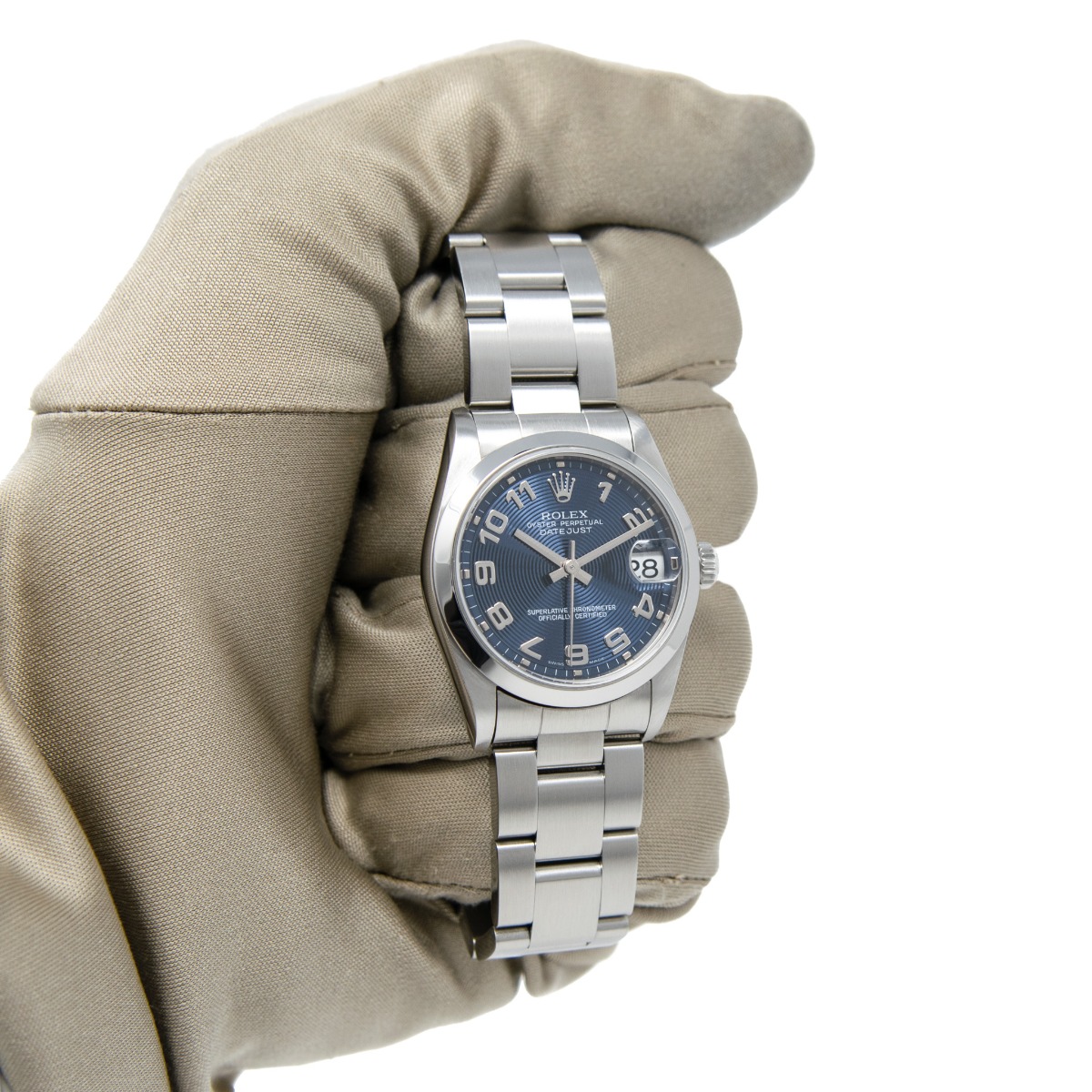 Rolex Datejust 31 Stainless Steel 78240 Blue Concentric