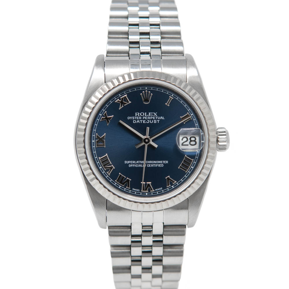 datejust blue face jubilee