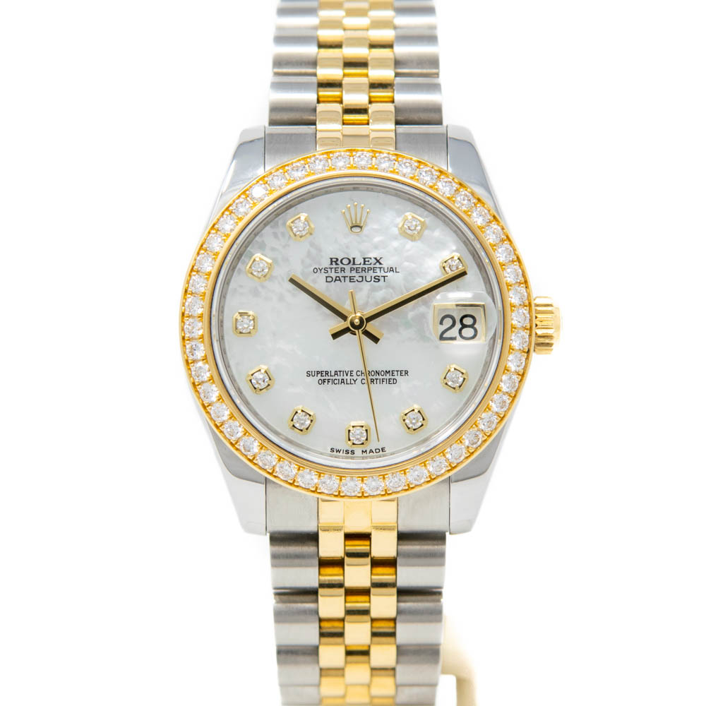 rolex datejust 31mm mother of pearl