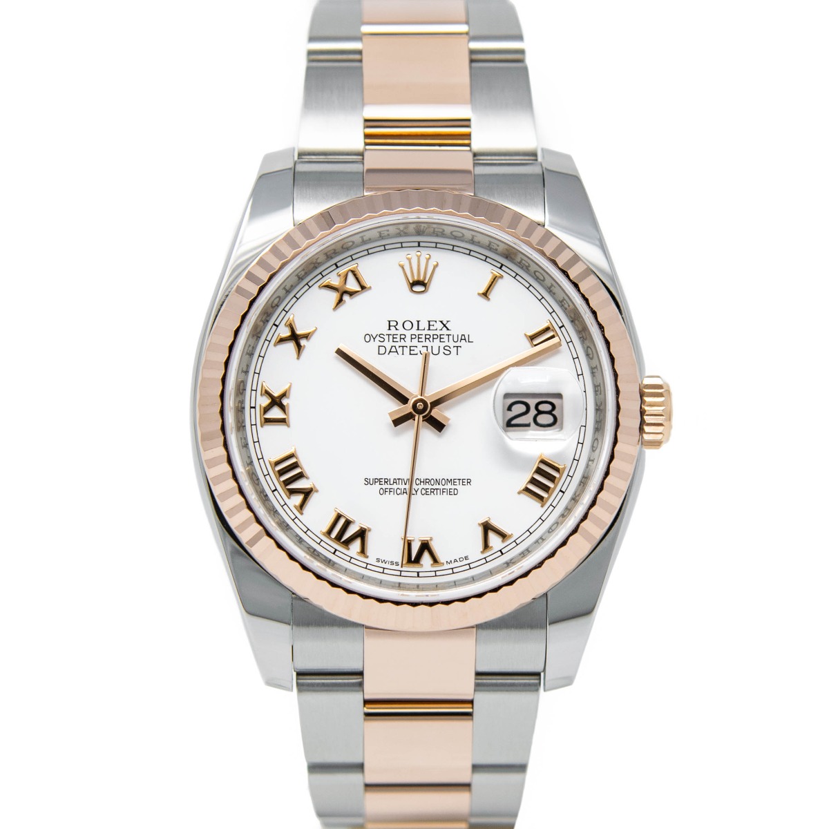 datejust 36 roman numerals