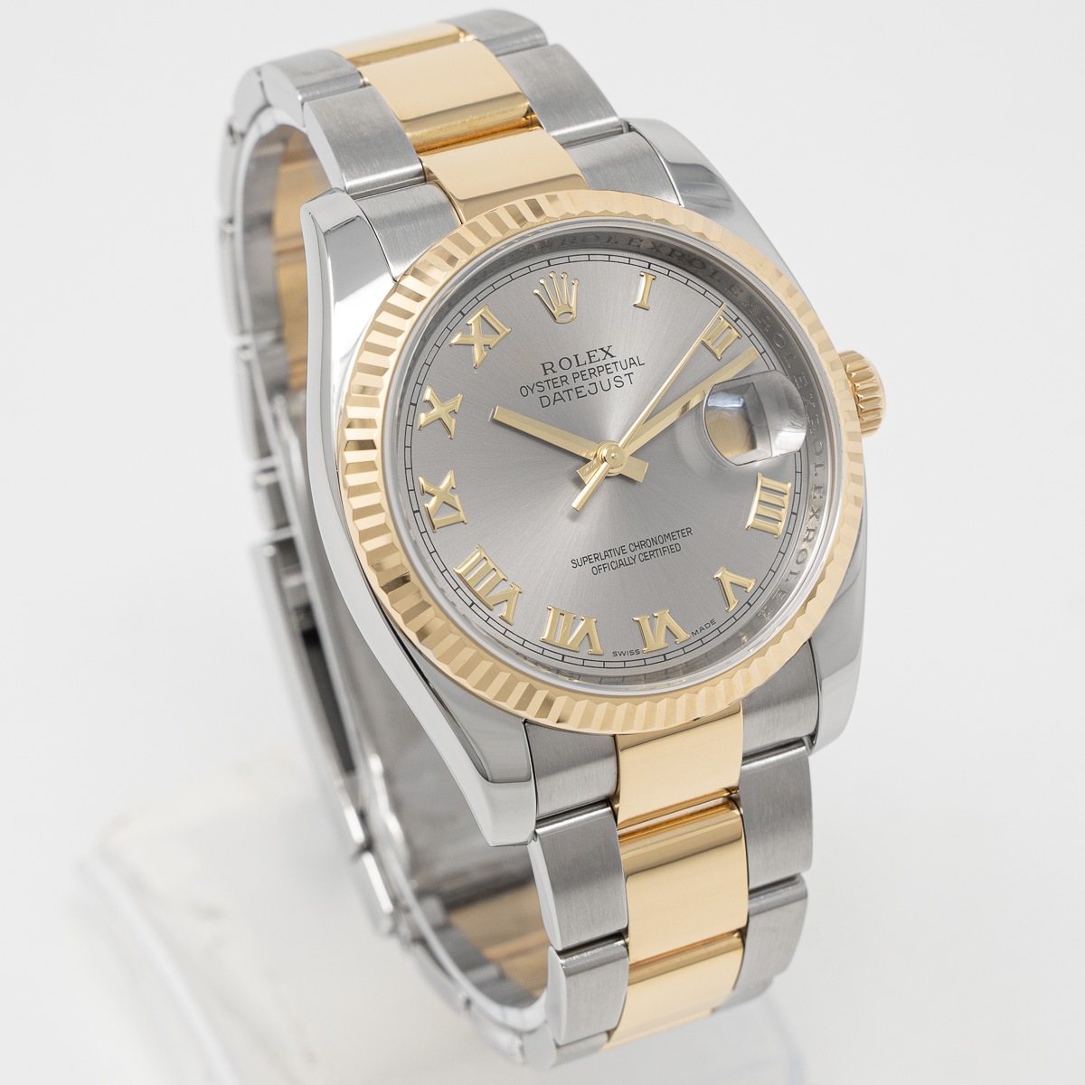 gold and silver datejust