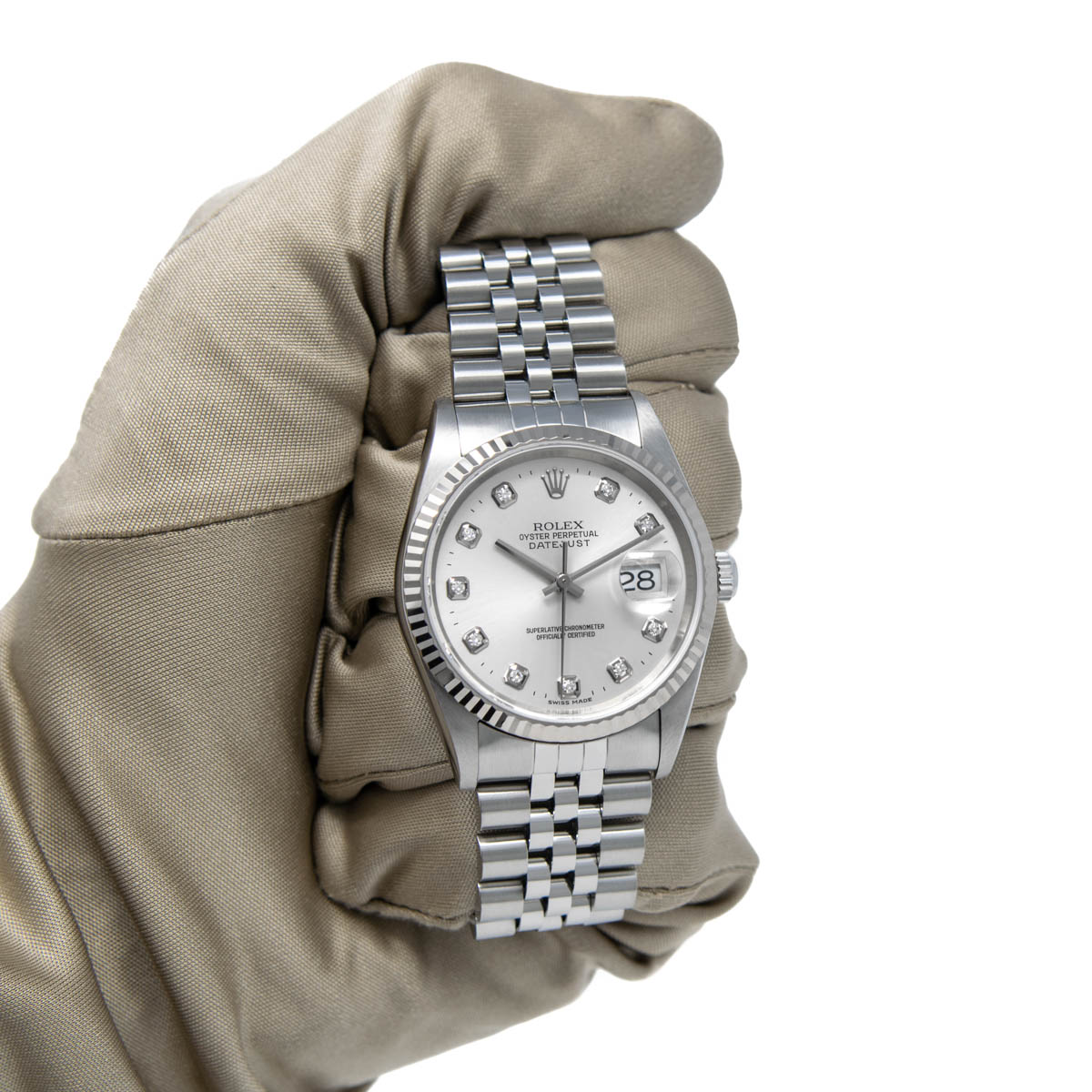 Buy Used Rolex Datejust 36 16234 | Bob's Watches - Sku: 171502