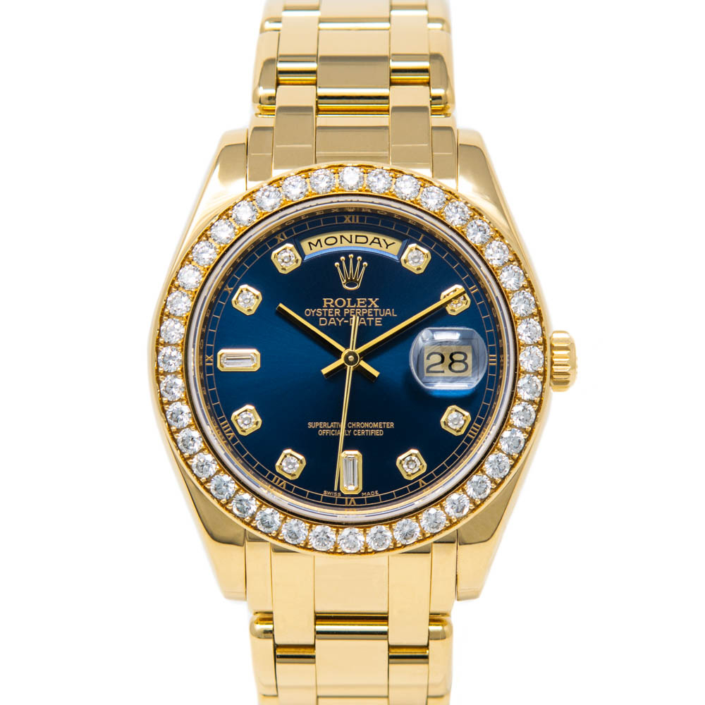 Rolex Men's Day-Date Special Edition Yellow Gold 18948 Wristwatch
