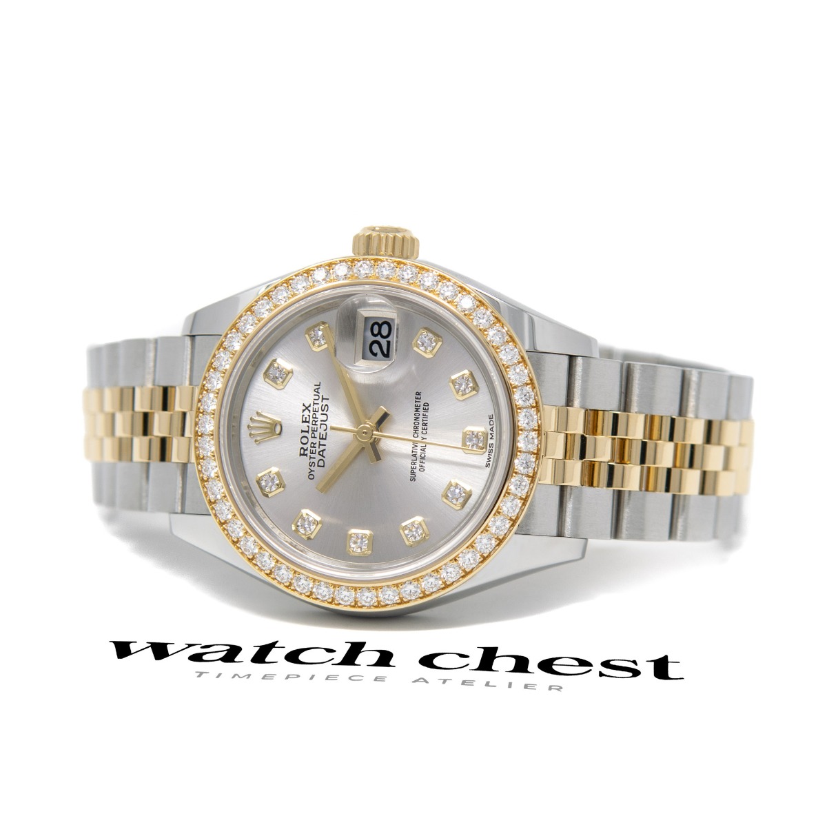 rolex datejust adjust time