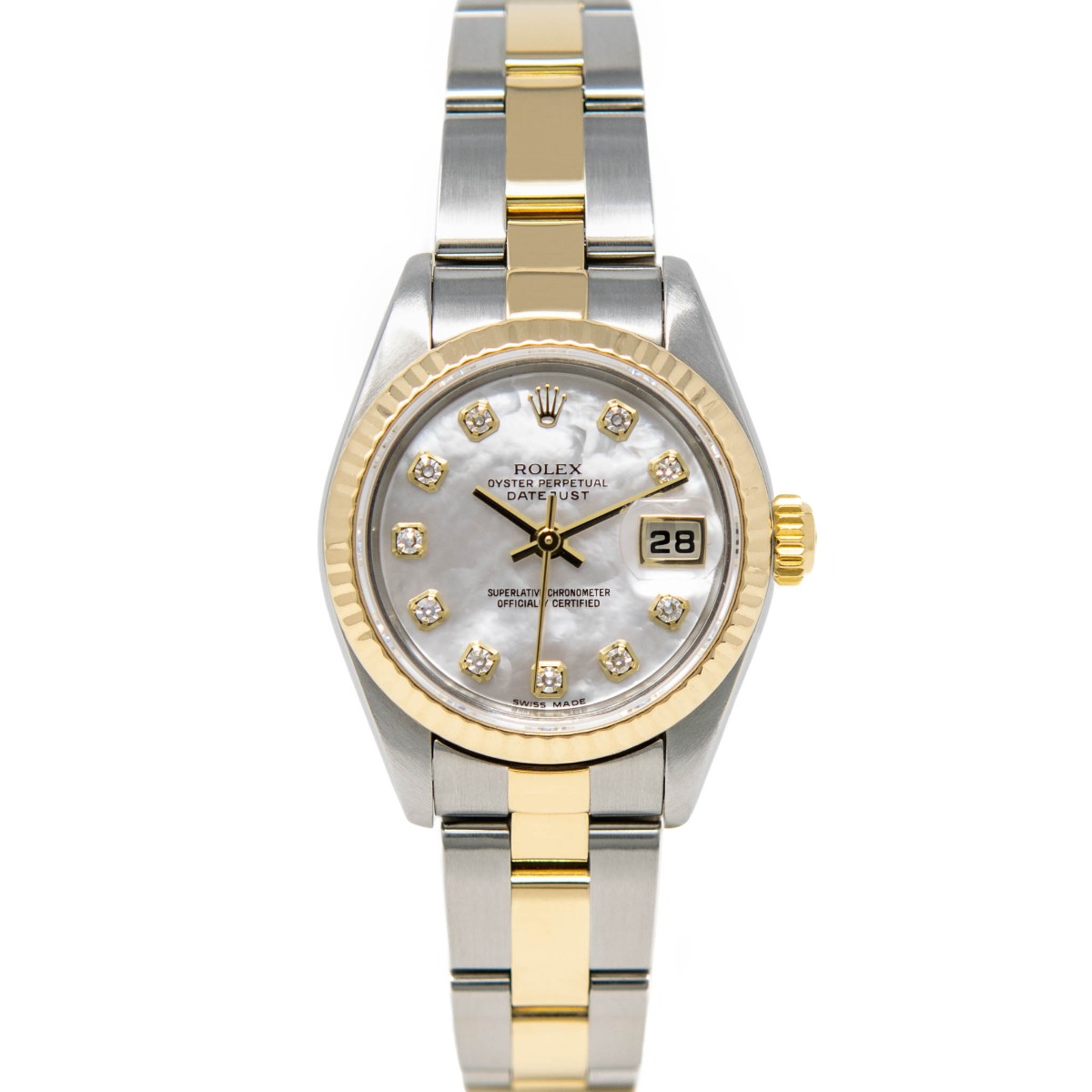 datejust 28 mother of pearl