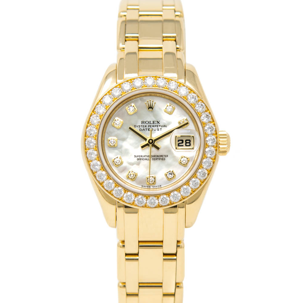 ladies rolex pearlmaster