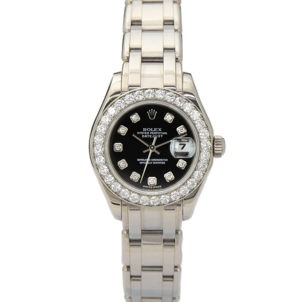 diamond face rolex