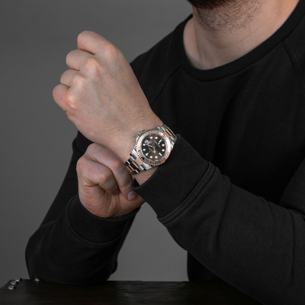 Rolex Yacht-Master 40 Steel Rose Gold 126621 Wristwatch