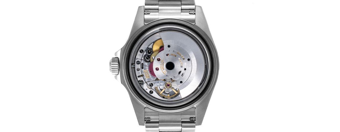 The Rolex Submariner 3135 Movement with the blue Parachrom hairspring The Rolex Submariner 3135 Movement with the blue Parachrom hairspring