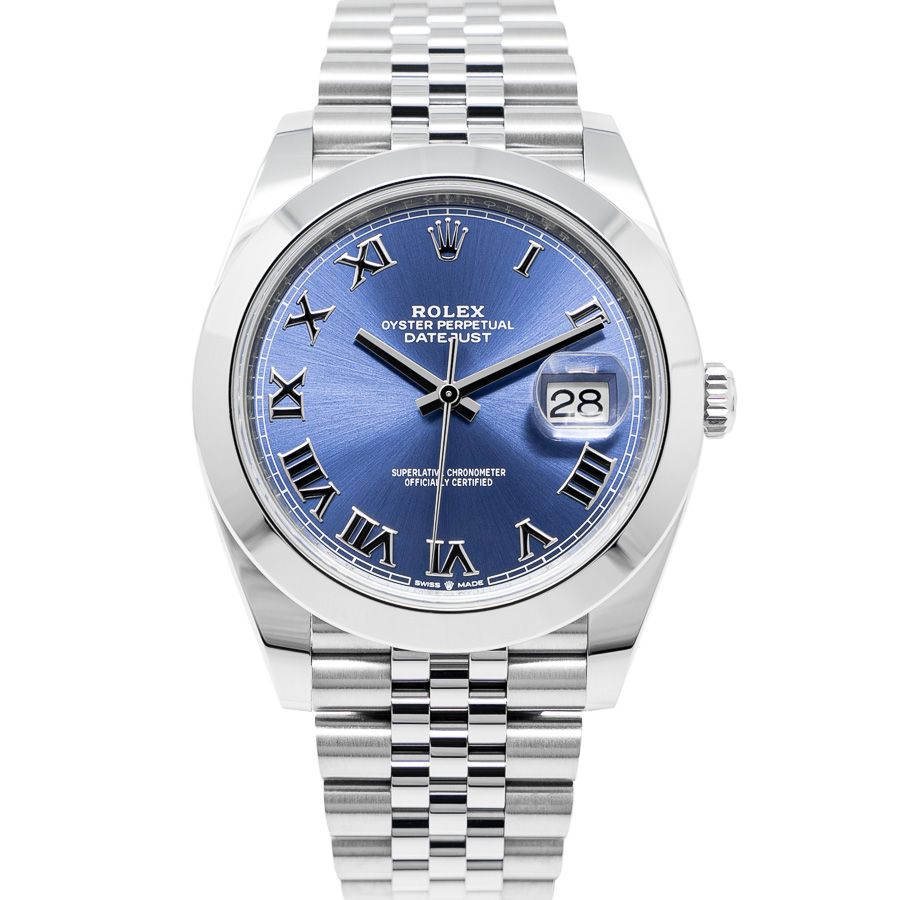 A gallery photo of the Rolex Datejust 41 126300 in 904L Stainless Steel