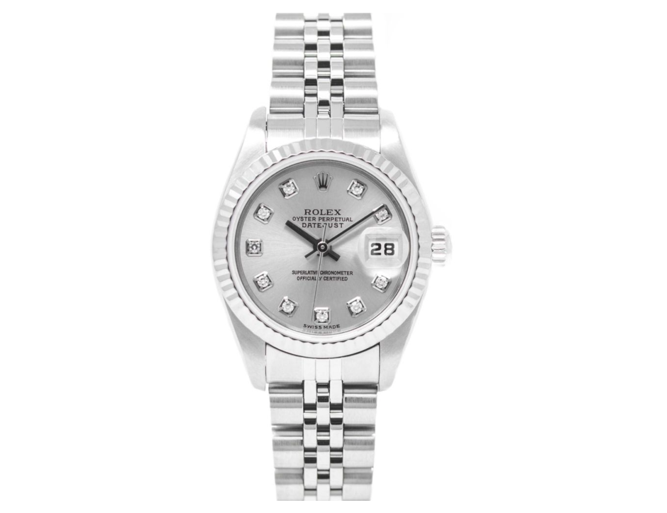 The Rolex Lady-Datejust 79174 and the Rolex Lady-Datejust 179174 Showing the difference between the Rolex Lady-Datejust 79174 and the Rolex Lady-Datejust 179174