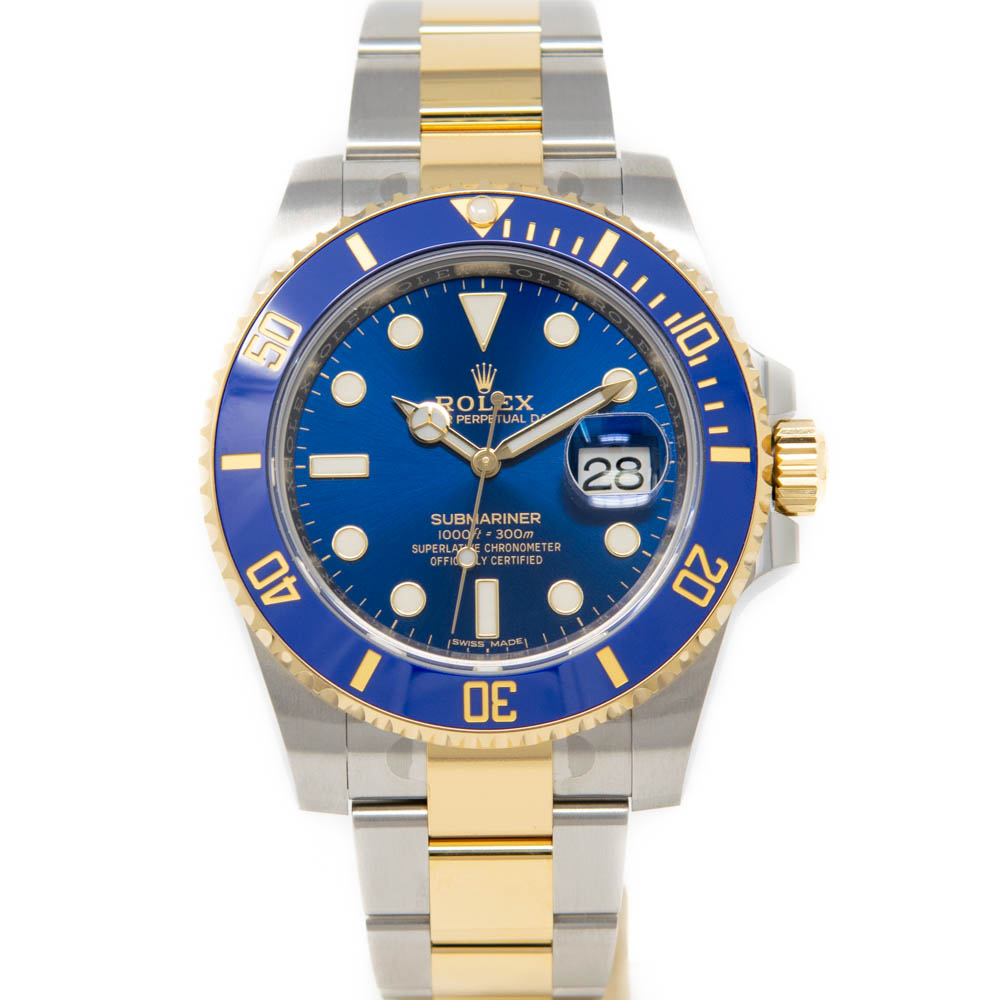 Genuine New Rolex Submariner Date Watch, Blue Face, 116613LB | eBay