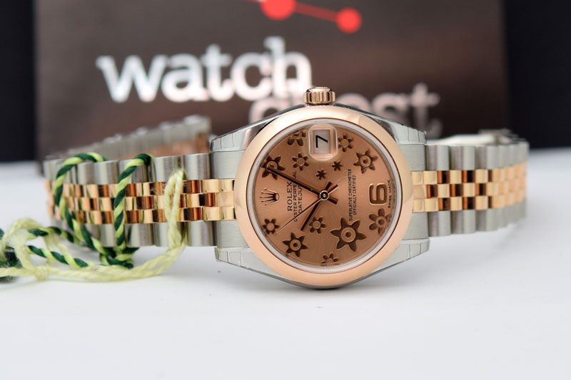 rolex lady datejust 31mm rose gold