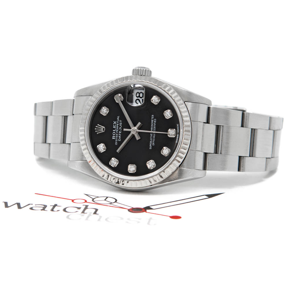 datejust 31 on wrist