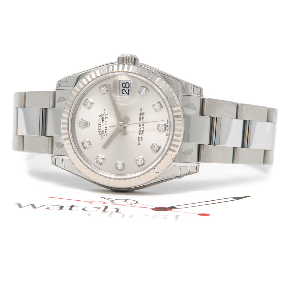 datejust 31 on wrist