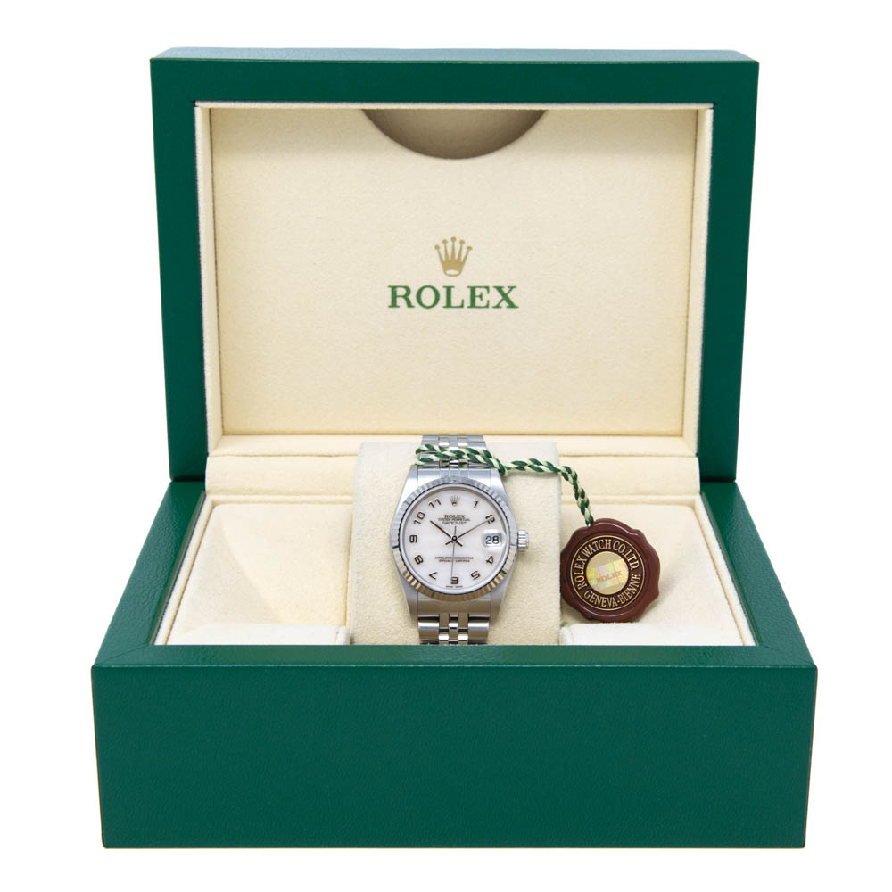 datejust 31 on wrist