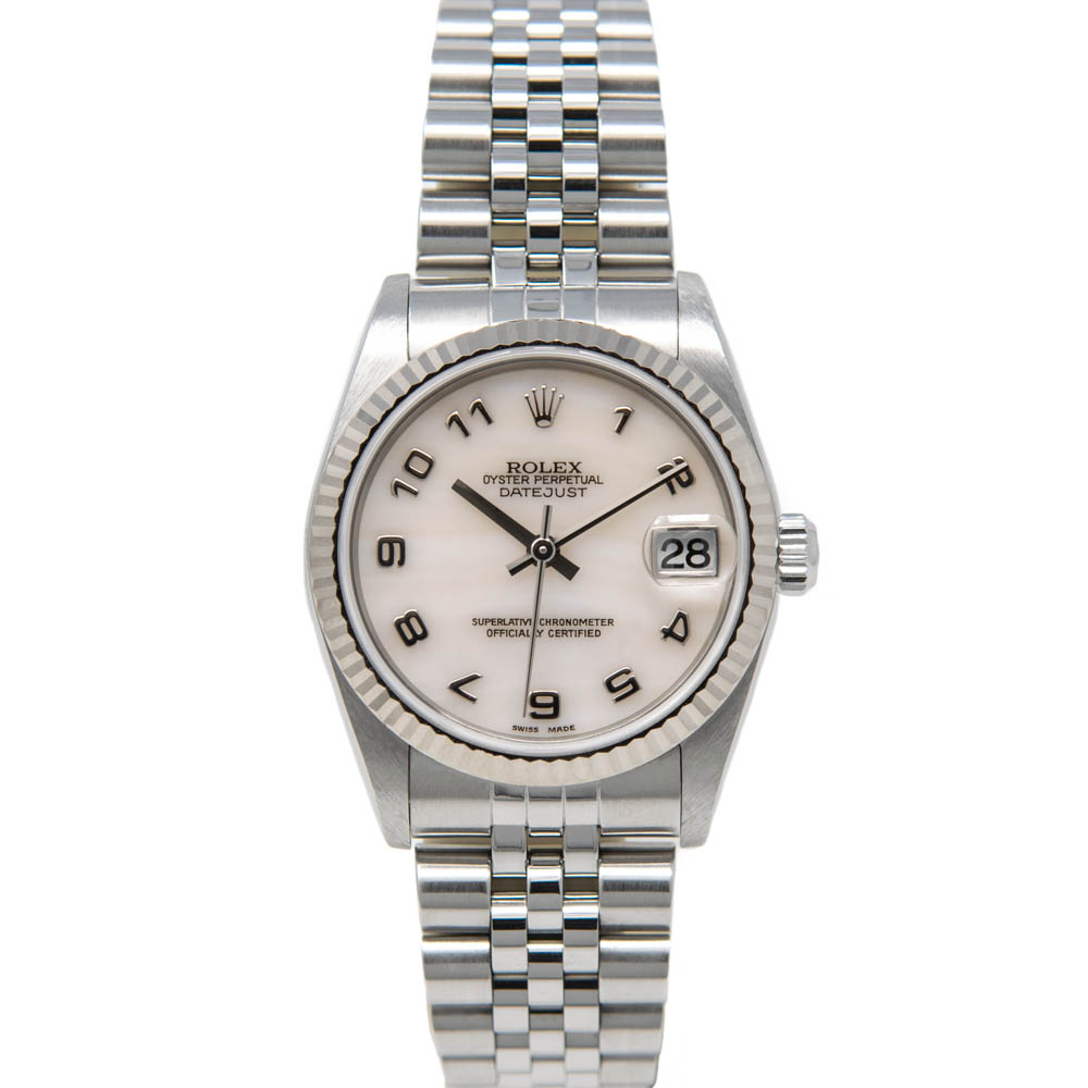 datejust 31 on wrist