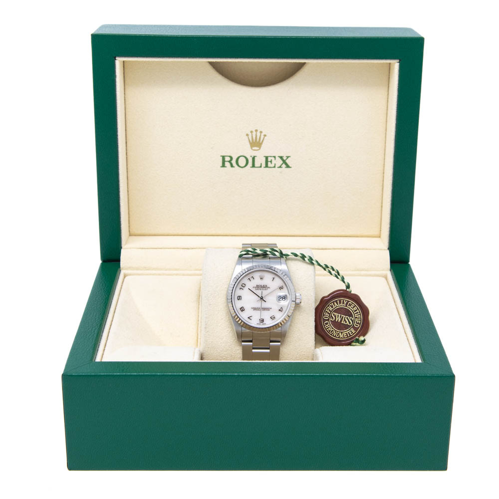 datejust 31 on wrist