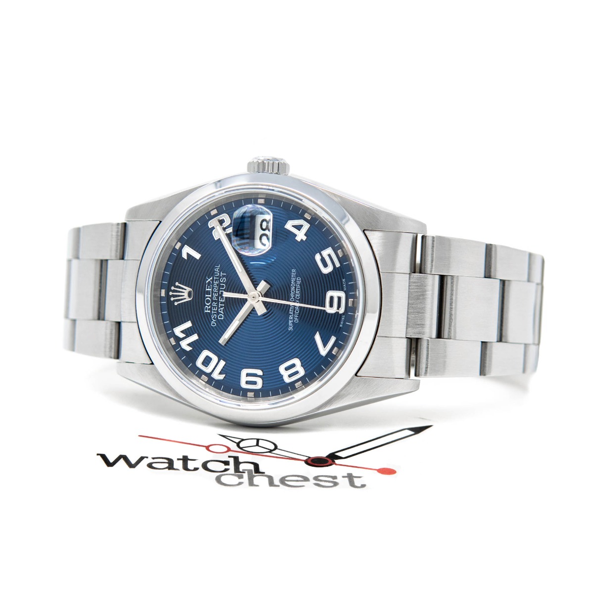 rolex datejust 36 arabic numerals