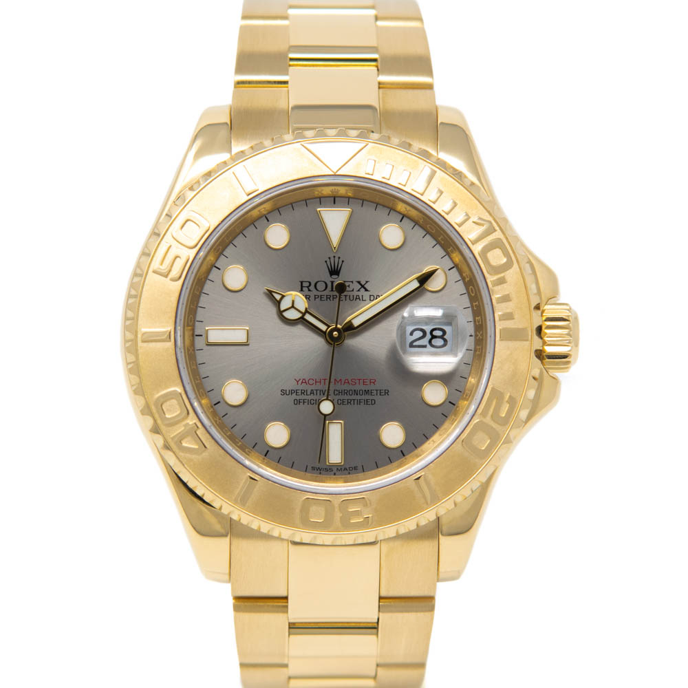 rolex yacht master silver face
